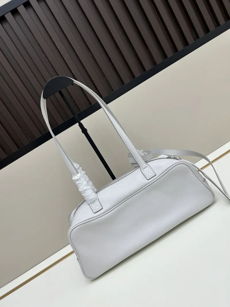 Alternative view of Balenciaga Light Gray Top Handle Bag 190