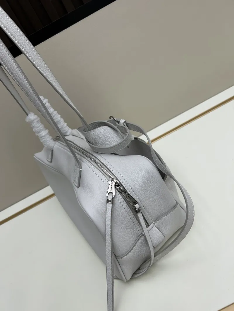 Balenciaga Light Gray Top Handle Bag 190 - Image 3