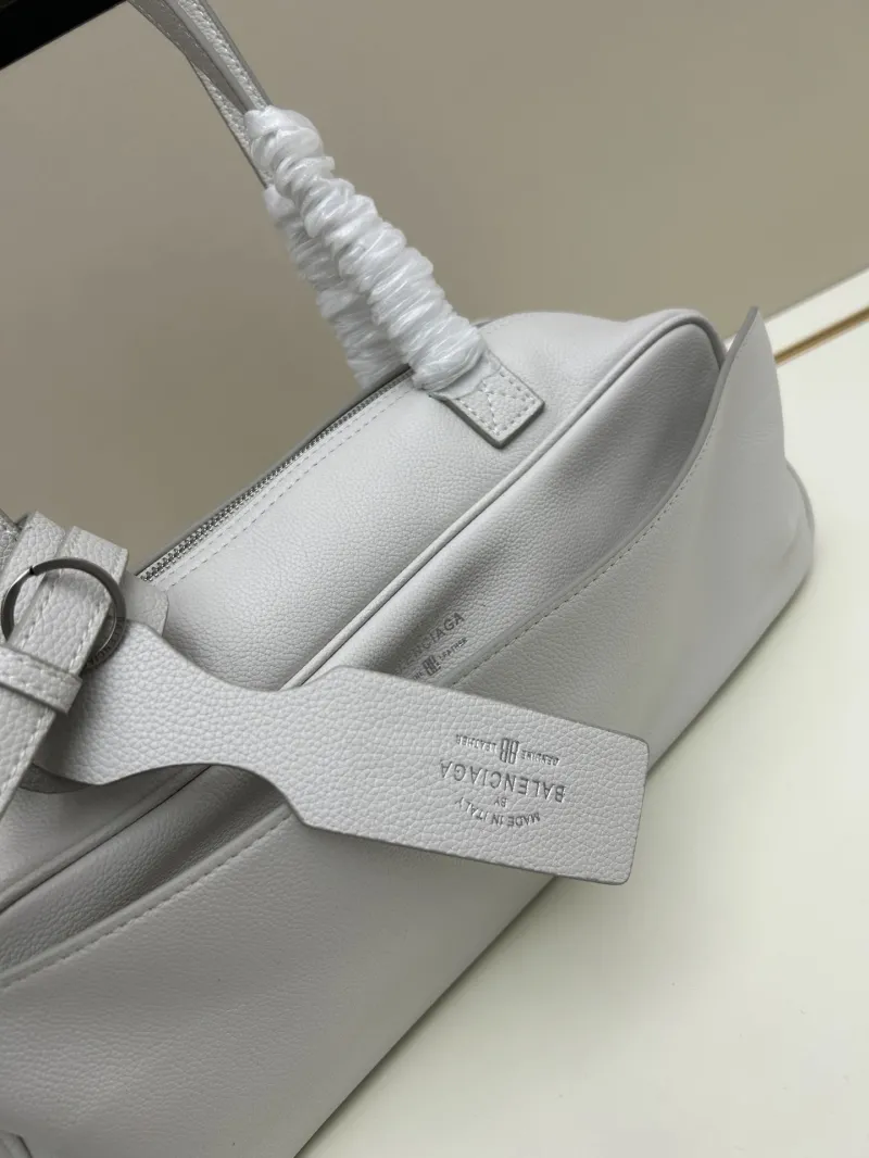Balenciaga Light Gray Top Handle Bag 190 - Image 4