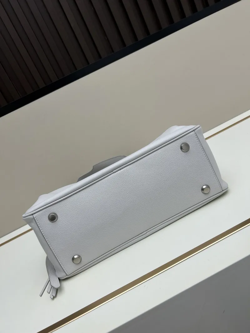 Balenciaga Light Gray Top Handle Bag 190 - Image 5