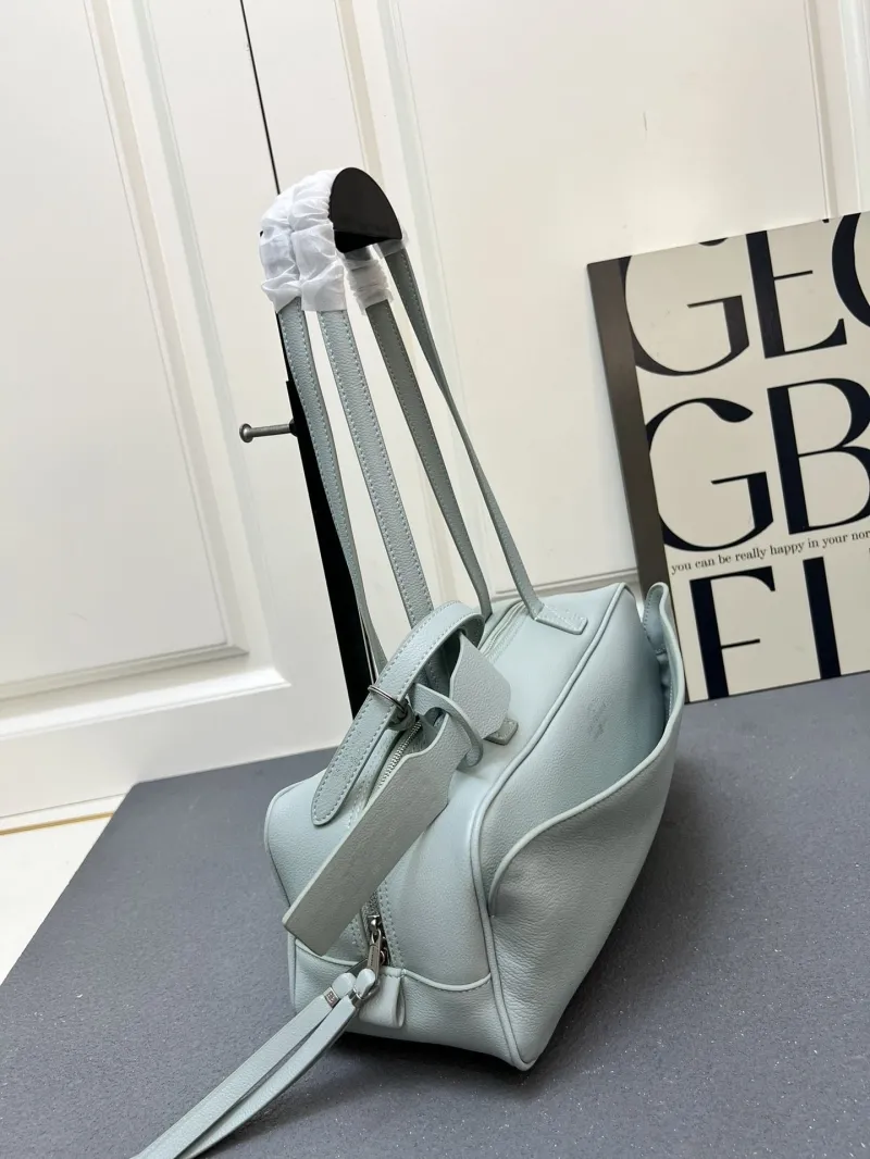 Balenciaga H06188 Light Blue Top Handle Bag - Image 3