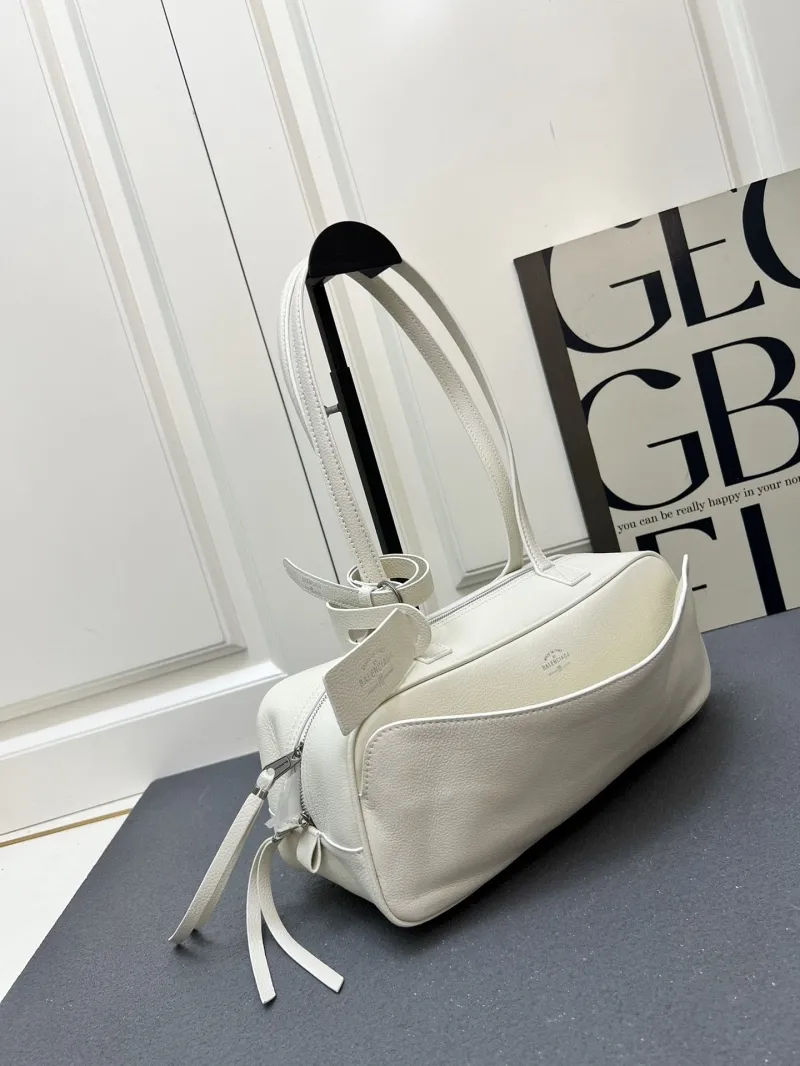 Alternative view of Balenciaga White Top Handle Bag 201