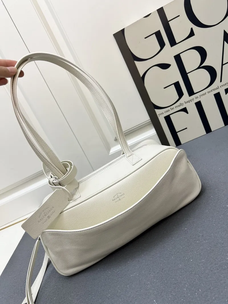 Balenciaga White Top Handle Bag 201 - Image 4