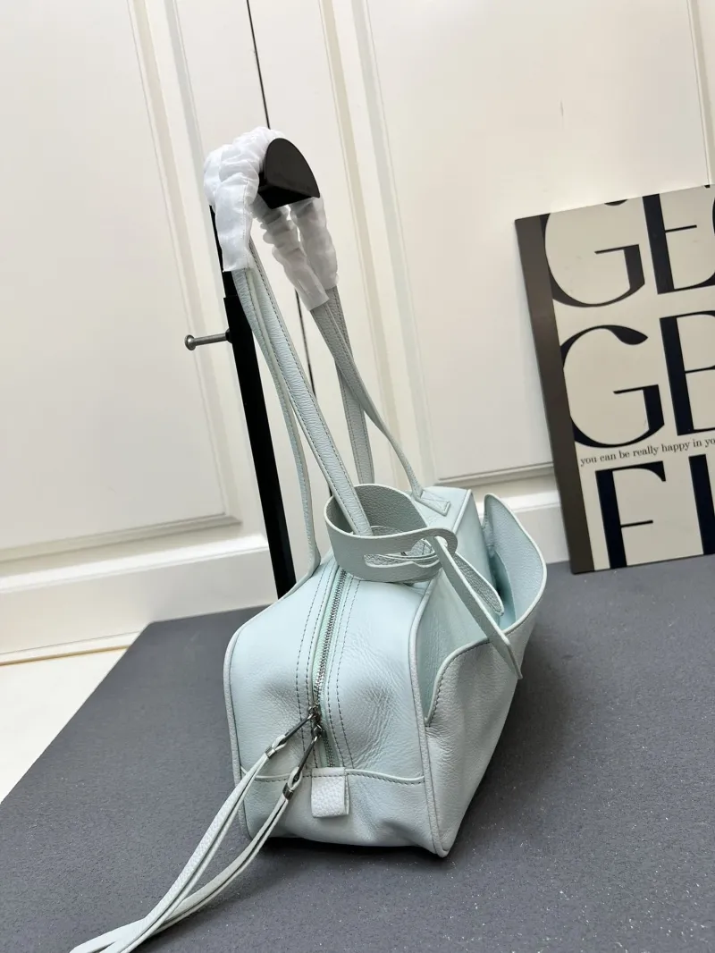 Alternative view of Balenciaga Pale Blue Leather Top Handle Bag