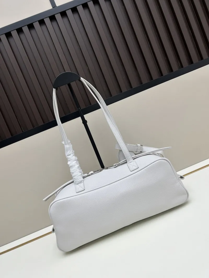 Alternative view of Balenciaga Light Gray Top Handle Shoulder Bag 204