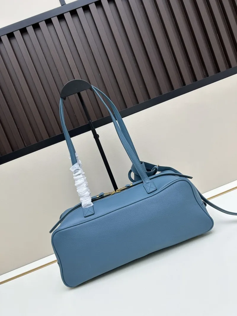 Alternative view of Balenciaga Blue Top Handle Leather Bag 206