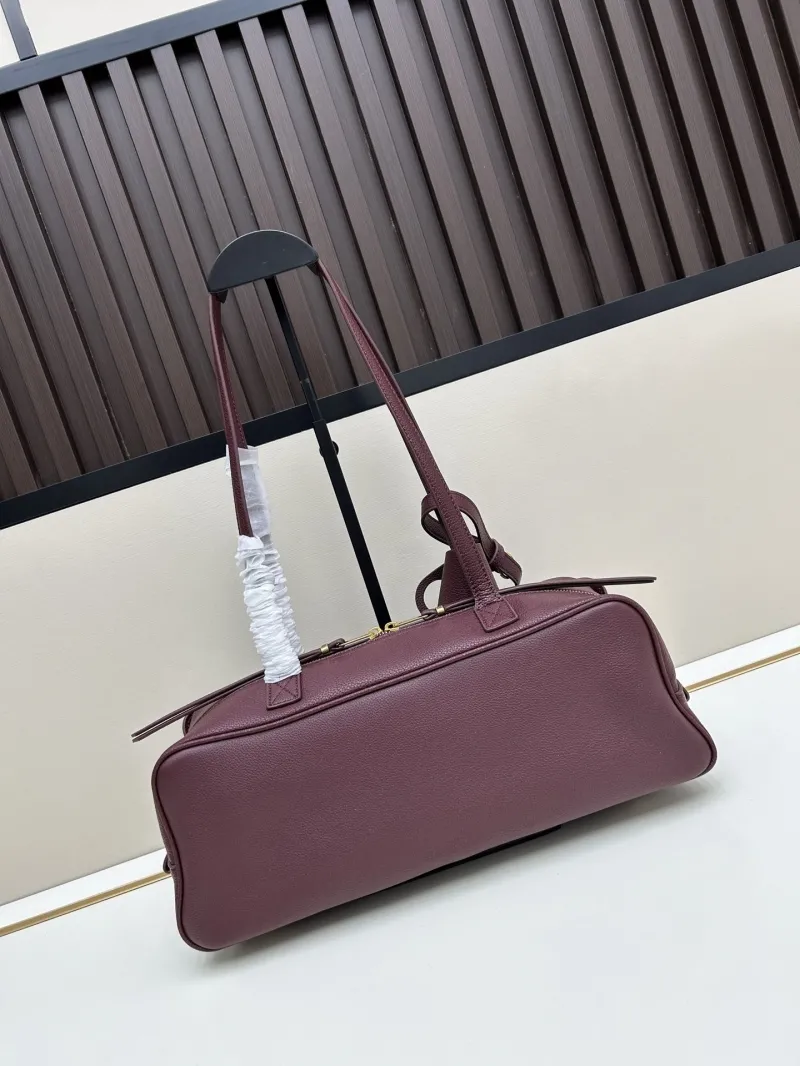 Alternative view of Balenciaga Burgundy Top Handle Shoulder Bag
