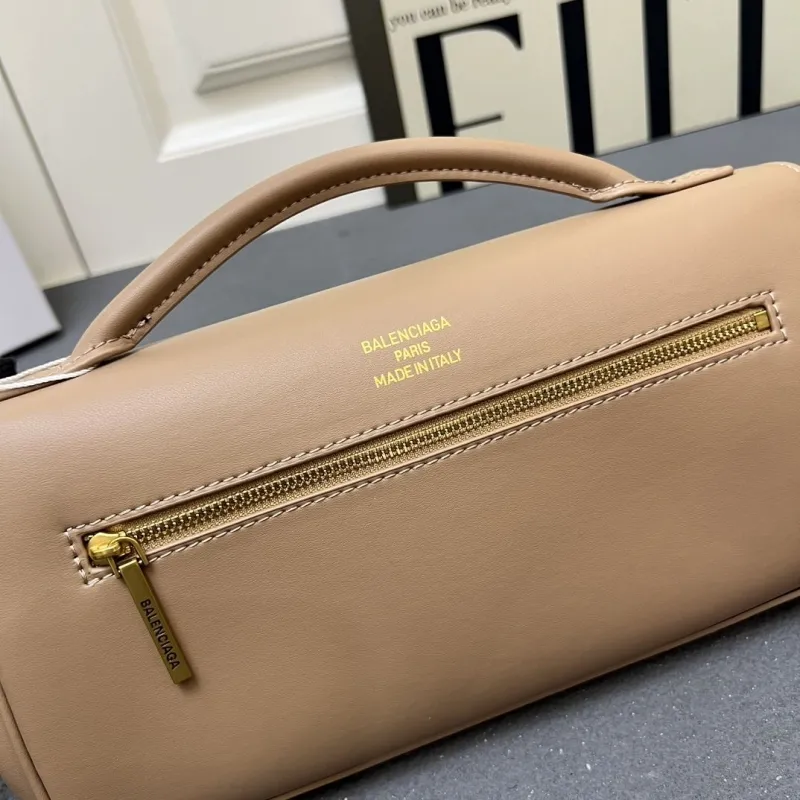 Balenciaga H08896 Beige Top Handle Crossbody Bag - Image 6