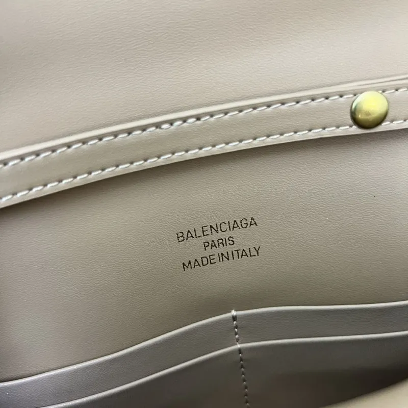 Balenciaga H08896 Beige Top Handle Crossbody Bag - Image 9
