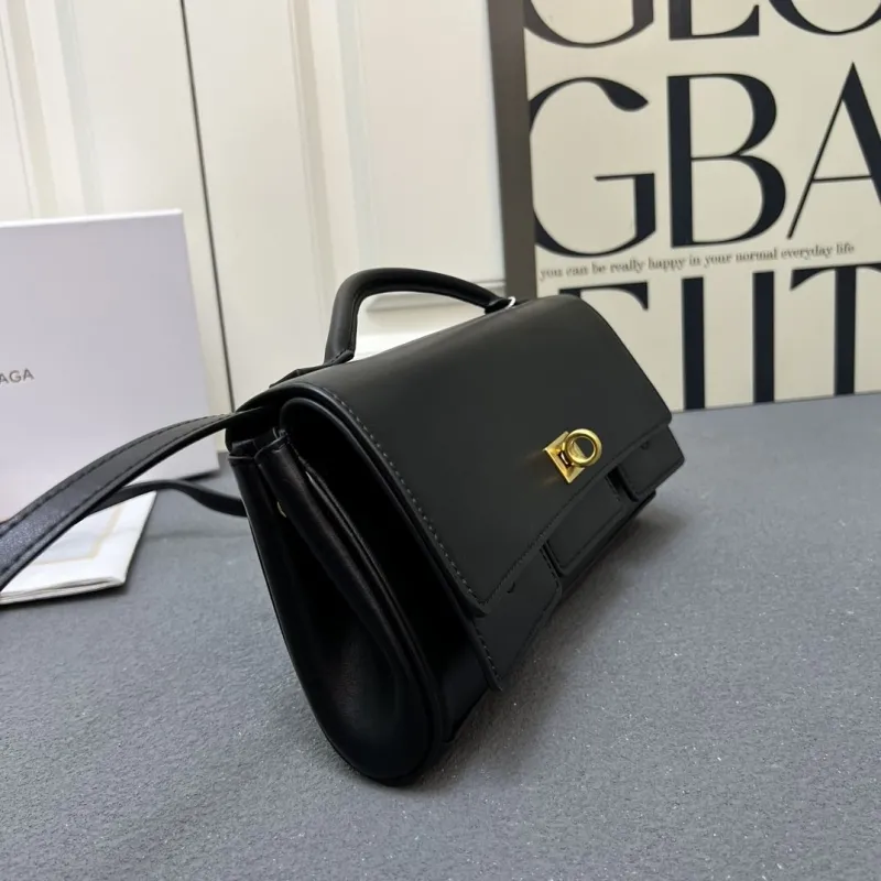 Balenciaga Black Top Handle Crossbody Bag H08896 - Image 3