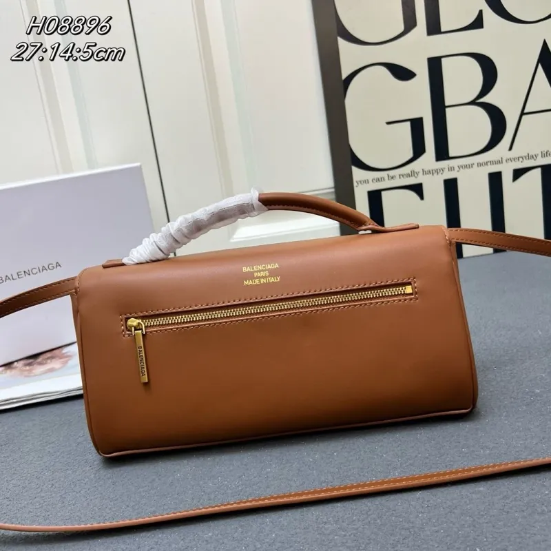 Alternative view of Balenciaga Brown Top Handle Shoulder Bag H08896