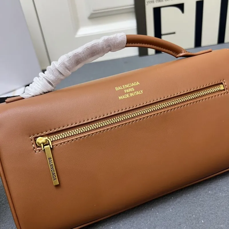 Balenciaga Brown Top Handle Shoulder Bag H08896 - Image 6