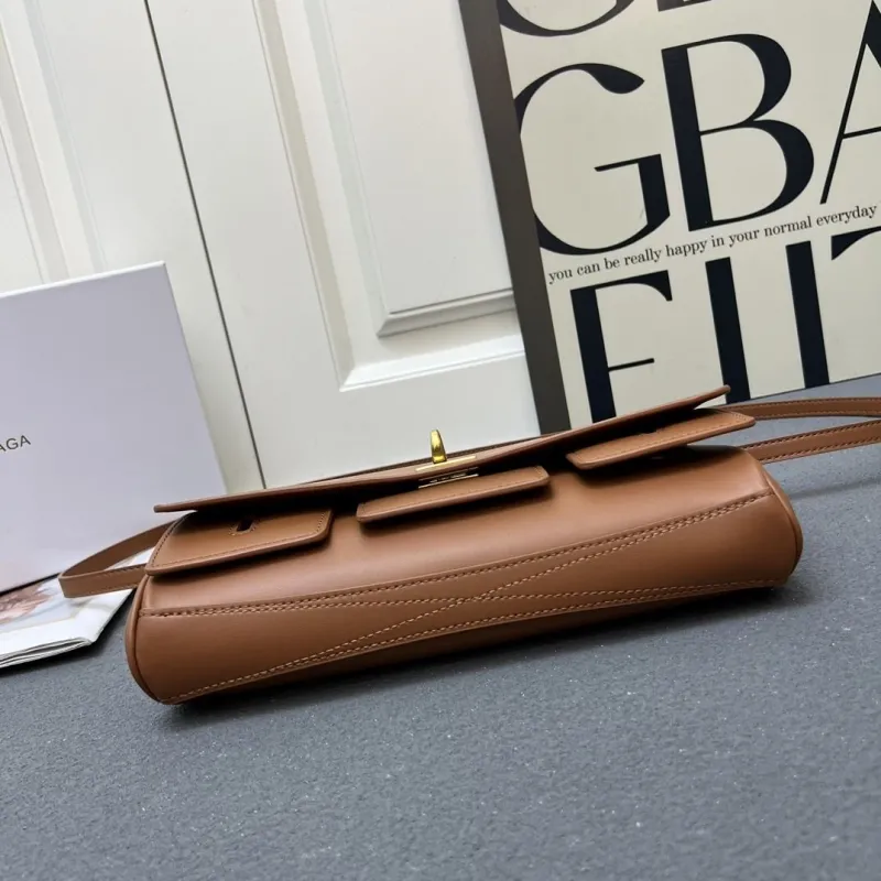 Balenciaga Brown Top Handle Shoulder Bag H08896 - Image 7