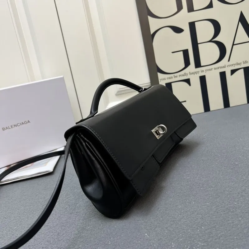 Balenciaga Black Top Handle Bag H08896 - Image 3