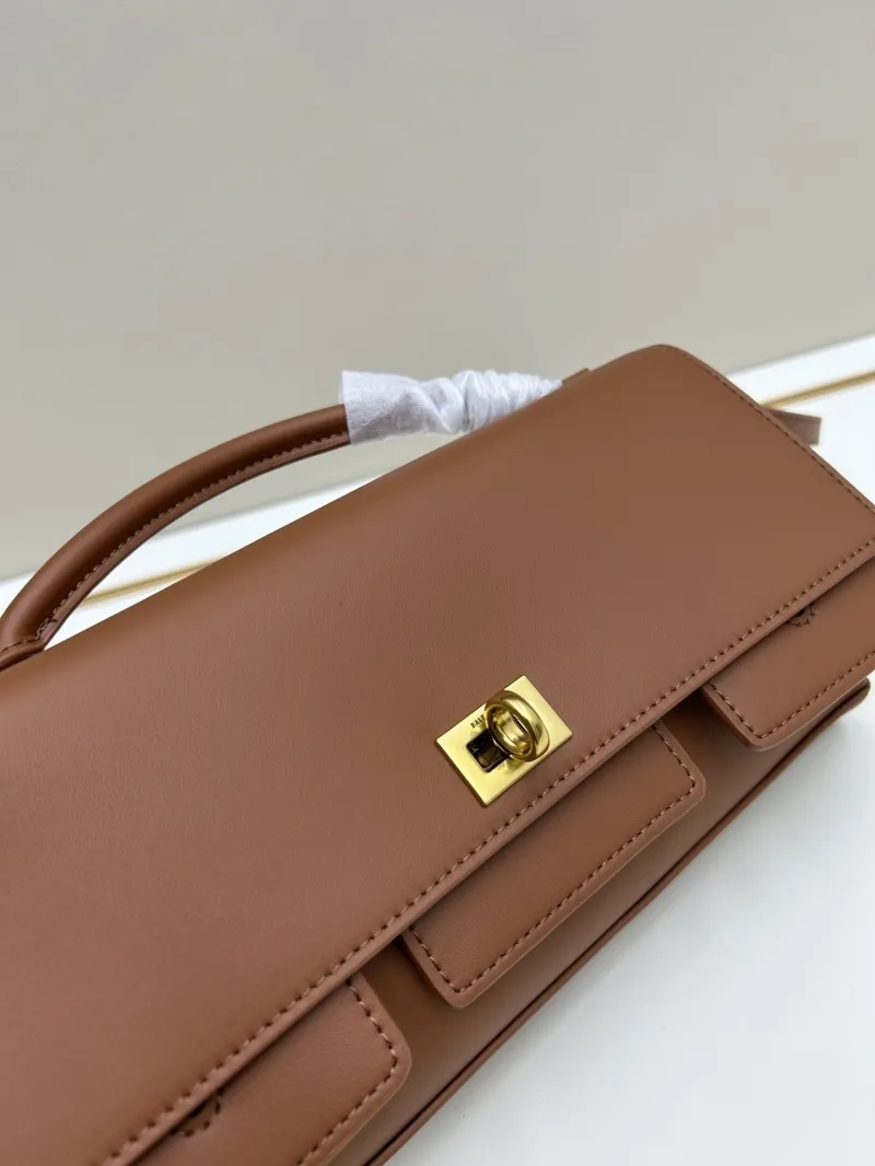 Balenciaga Brown Top Handle Bag 219 - Image 3