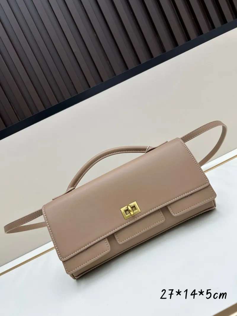 Balenciaga Beige Top Handle Bag 221