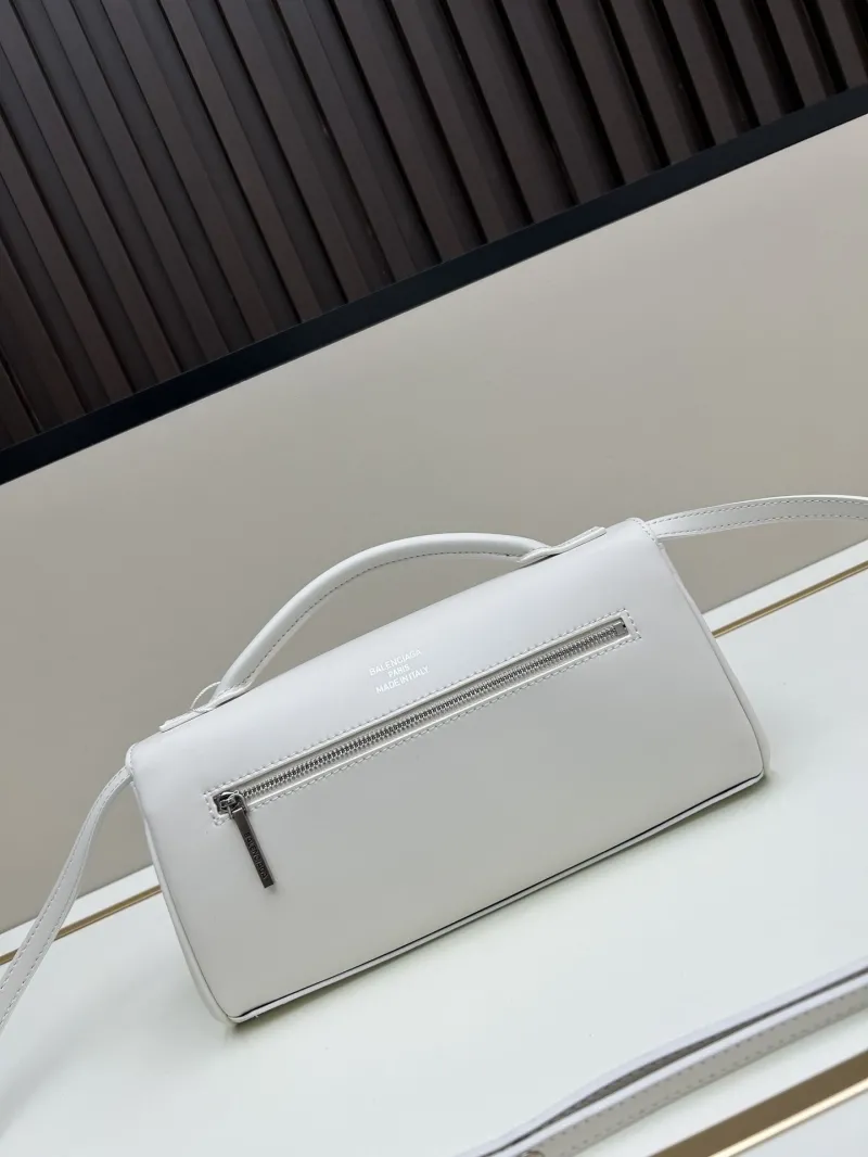 Alternative view of Balenciaga White Top Handle Crossbody Bag 222