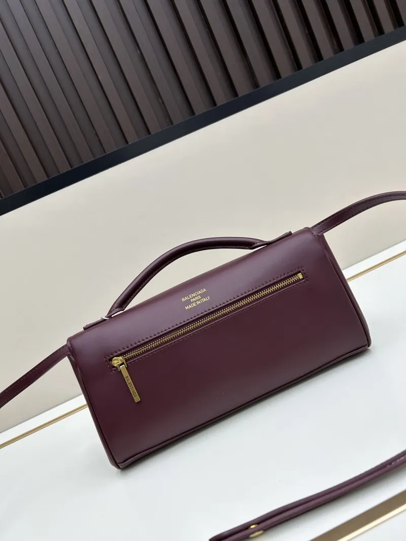 Alternative view of Balenciaga Burgundy Top Handle Crossbody Bag 223