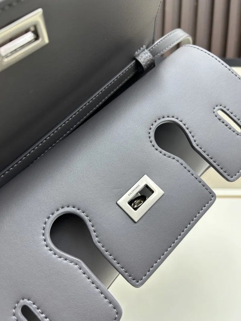 Balenciaga Gray Top Handle Bag 224 - Image 4
