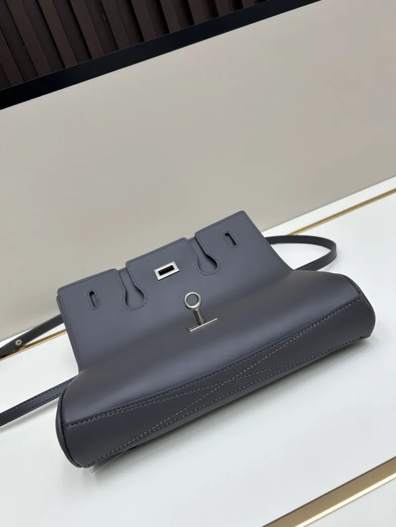 Balenciaga Gray Top Handle Bag 224 - Image 5