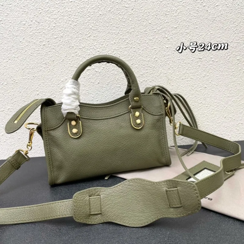 Alternative view of Balenciaga Small 24cm Olive Green Top Handle Bag