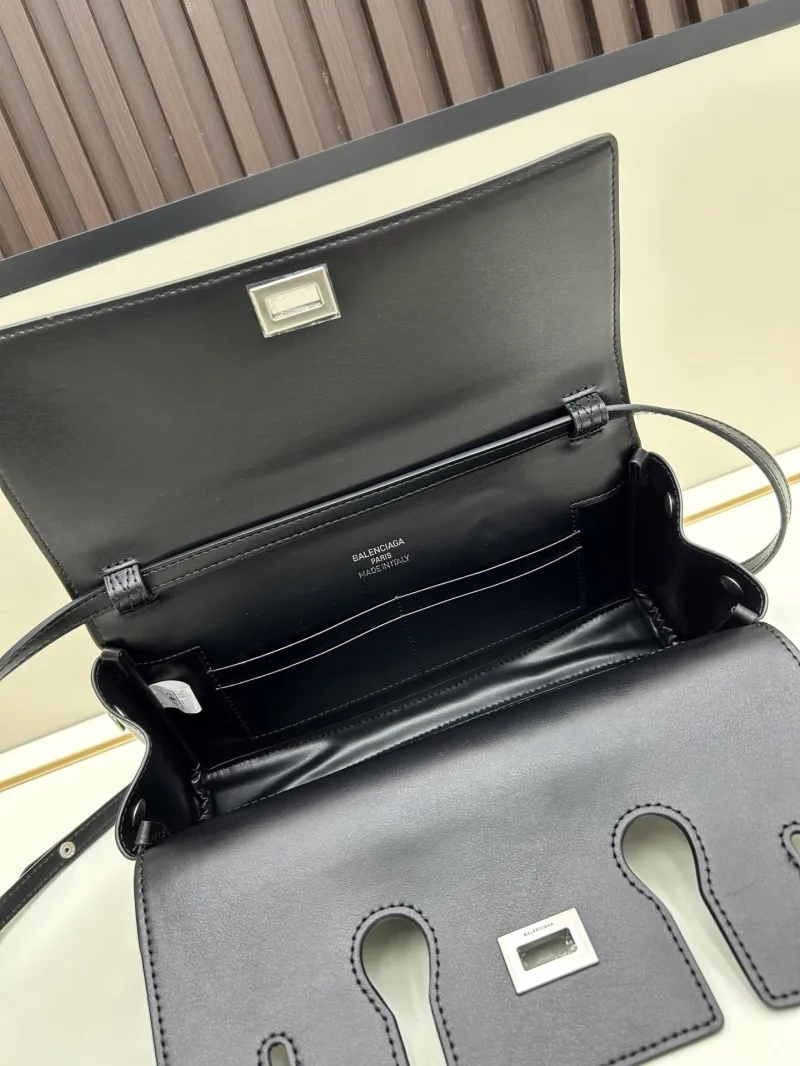 Balenciaga Black Top Handle Shoulder Bag 226 - Image 6