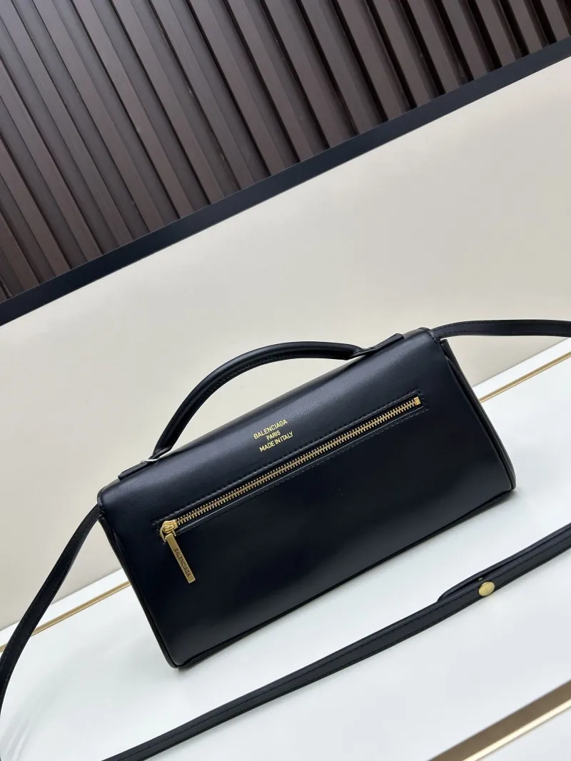 Alternative view of Balenciaga Black Top Handle Crossbody Bag 227