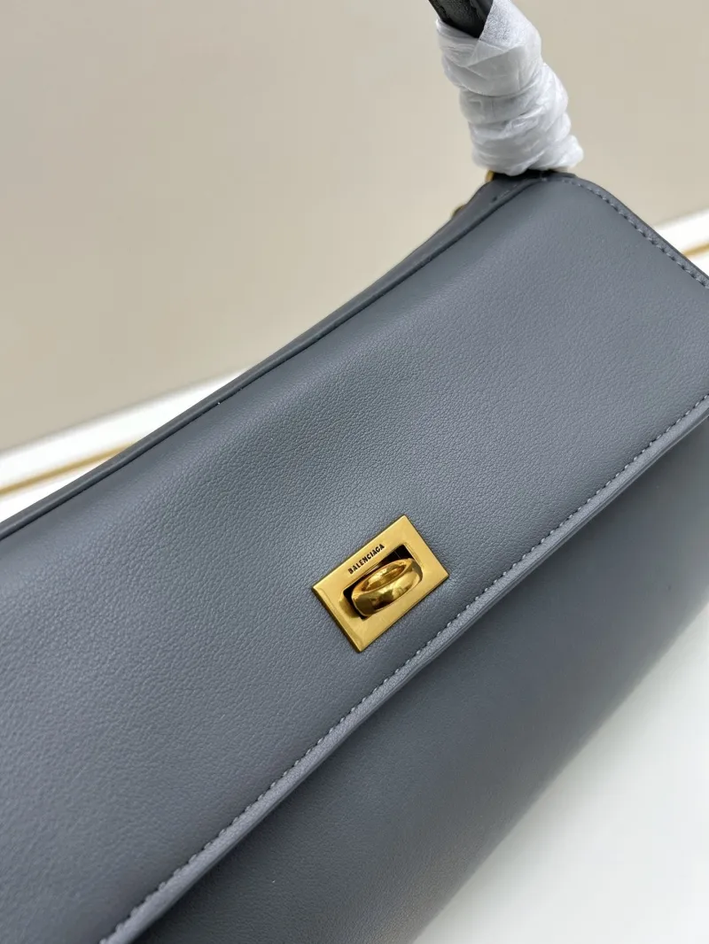 Balenciaga Gray Top Handle Shoulder Bag 6004 - Image 4