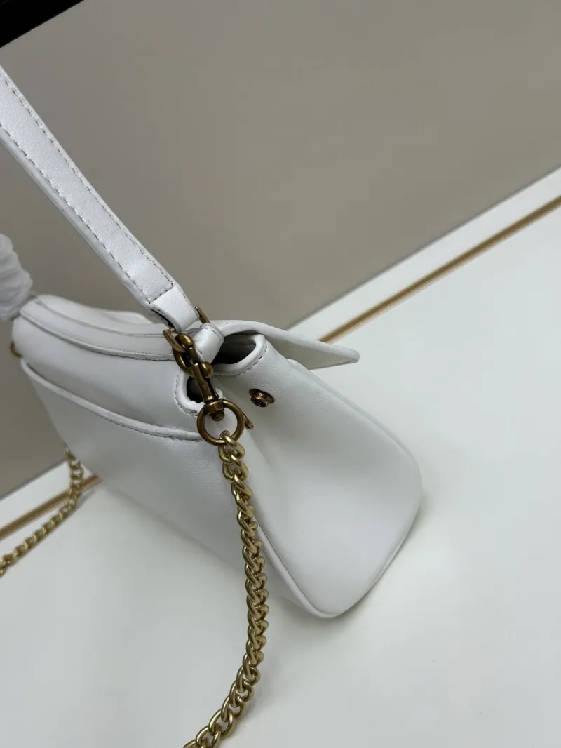 Balenciaga White Top Handle Shoulder Bag 6004 - Image 3