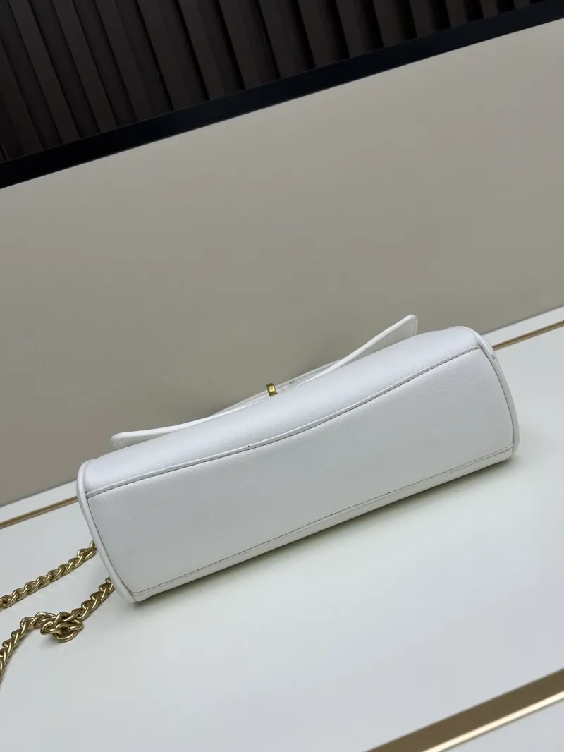 Balenciaga White Top Handle Shoulder Bag 6004 - Image 5