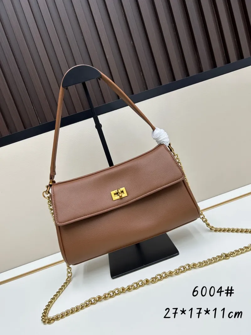 Balenciaga Brown Top Handle Bag 6004