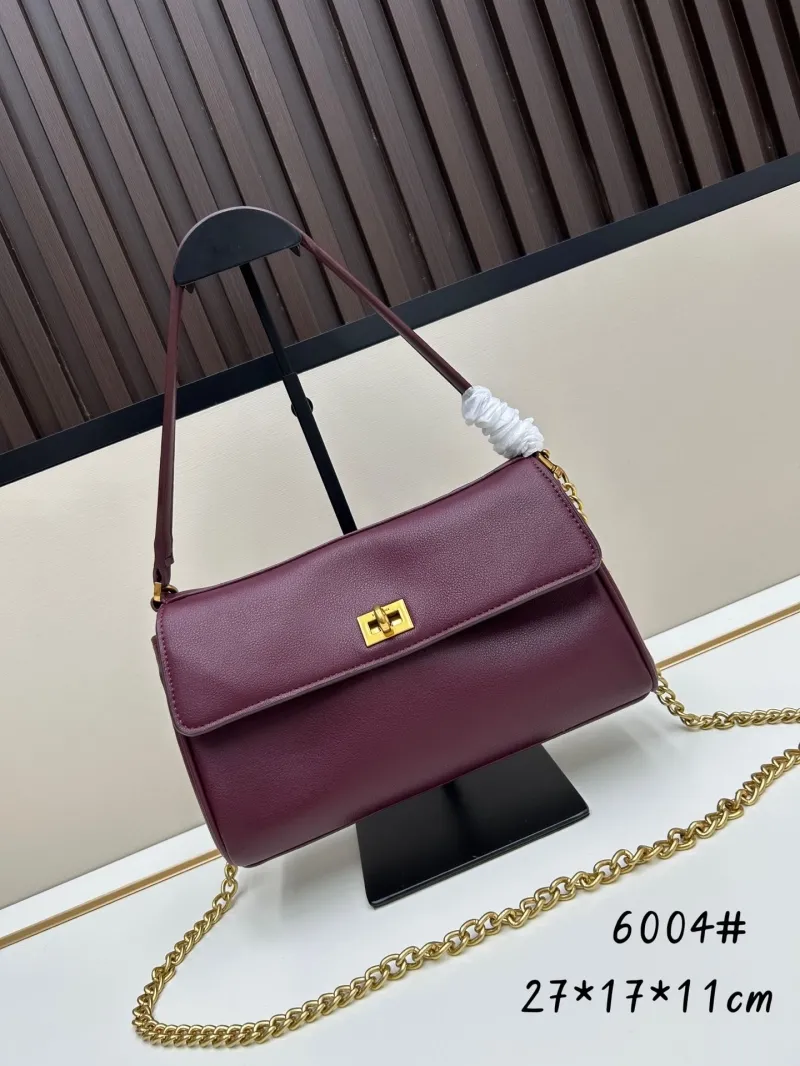 Balenciaga 6004 Multi-color Leather Flap Shoulder Handbag