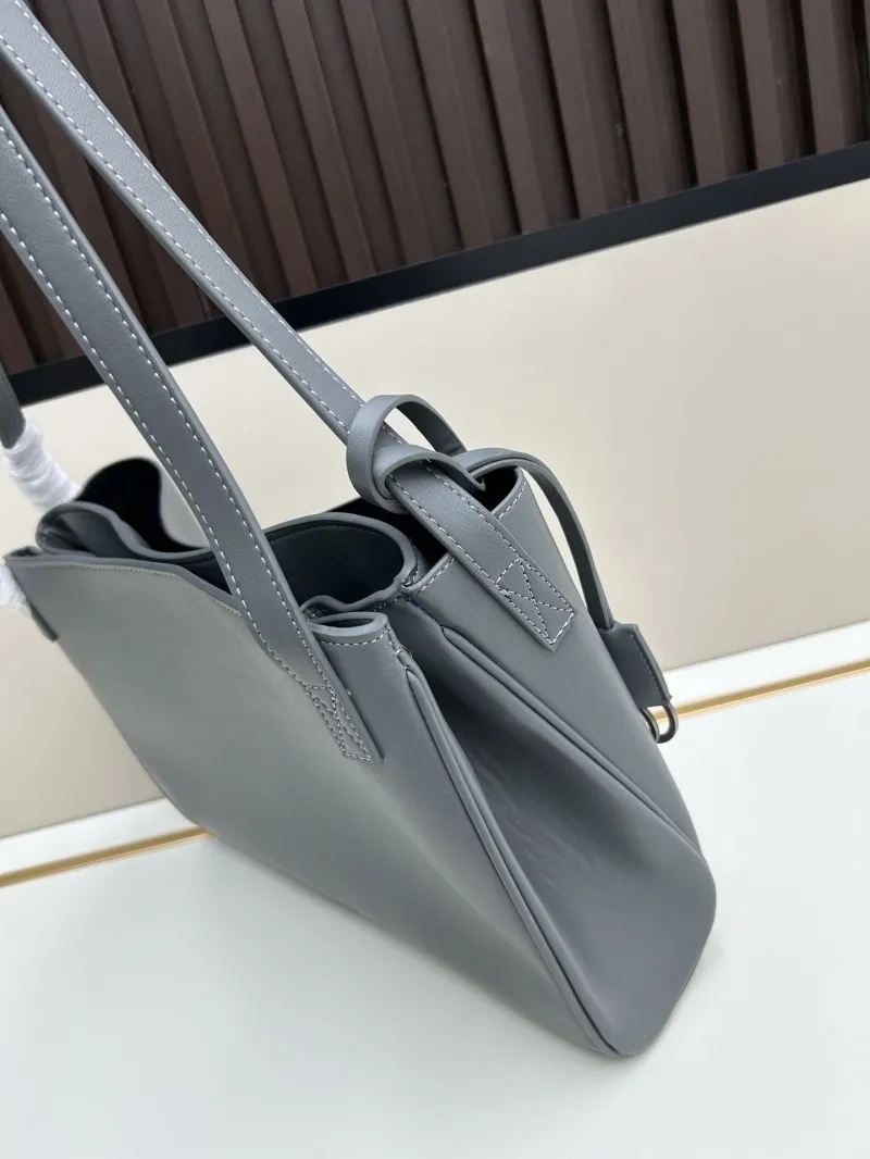 Balenciaga Gray Top Handle Tote Bag 6005 - Image 3
