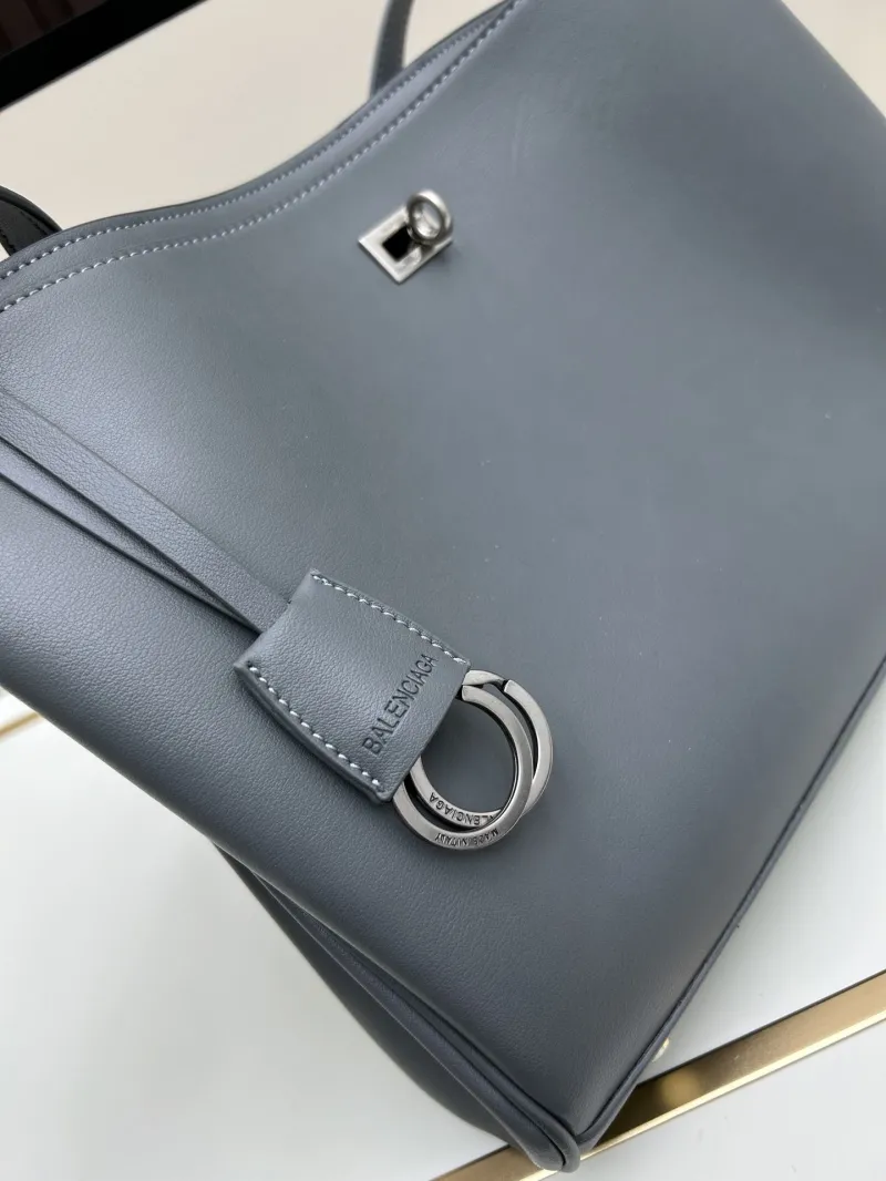 Balenciaga Gray Top Handle Tote Bag 6005 - Image 6