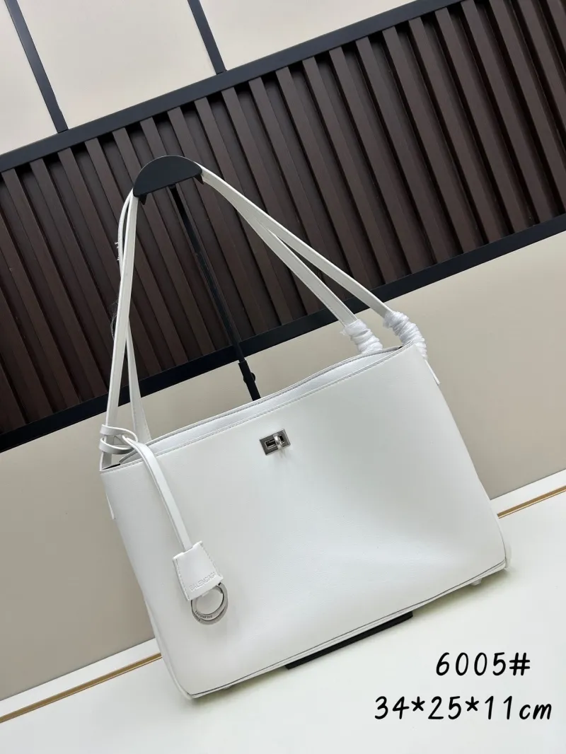 Balenciaga White Tote Bag 6005