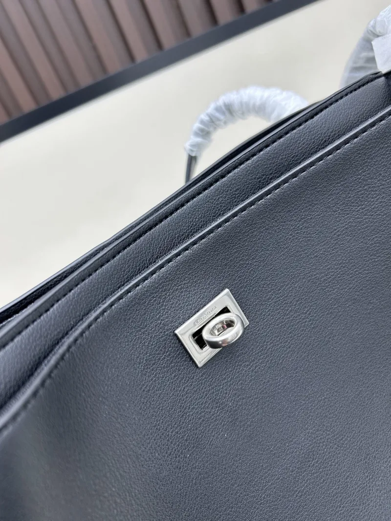 Balenciaga Black Top Handle Bag 6005 - Image 4