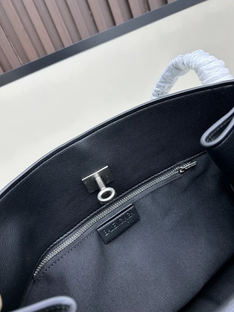 Balenciaga Black Top Handle Bag 6005 - Image 8