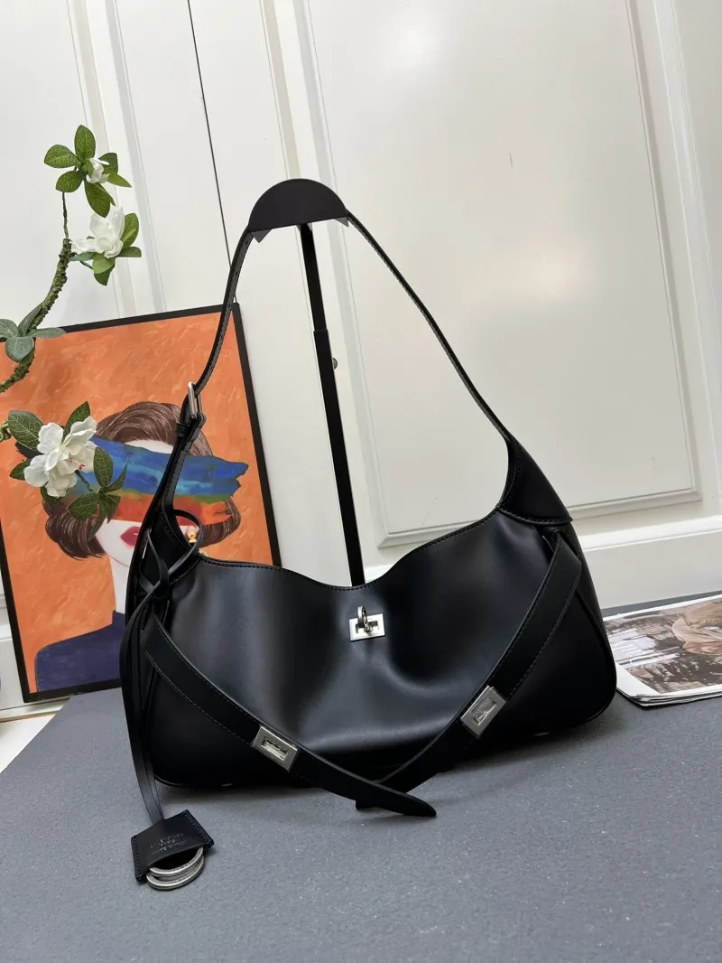 Balenciaga Black Top Handle Bag 247