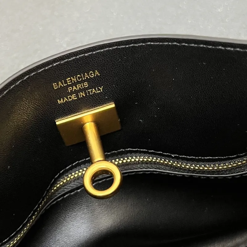 Alternative view of Balenciaga Black Leather Shoulder Bag 249