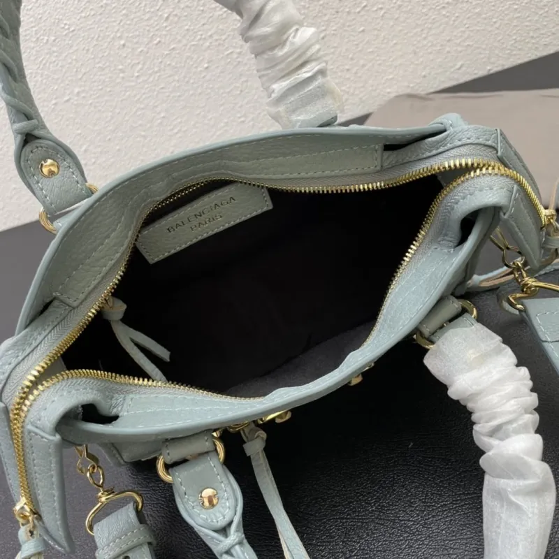Balenciaga Small Light Blue Top Handle Bag 24cm - Image 8