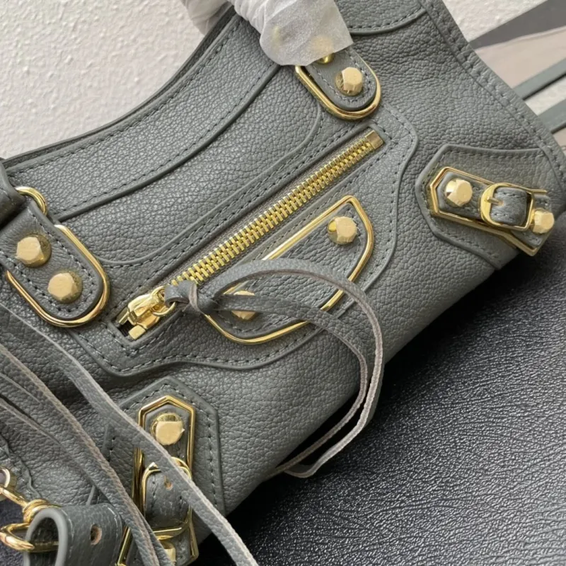 Balenciaga Small Gray Top Handle Bag - Image 6