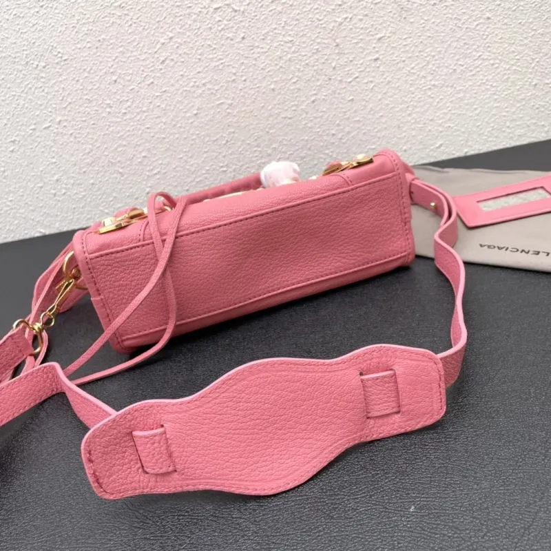 Balenciaga Small Pink Top Handle Bag - Image 7