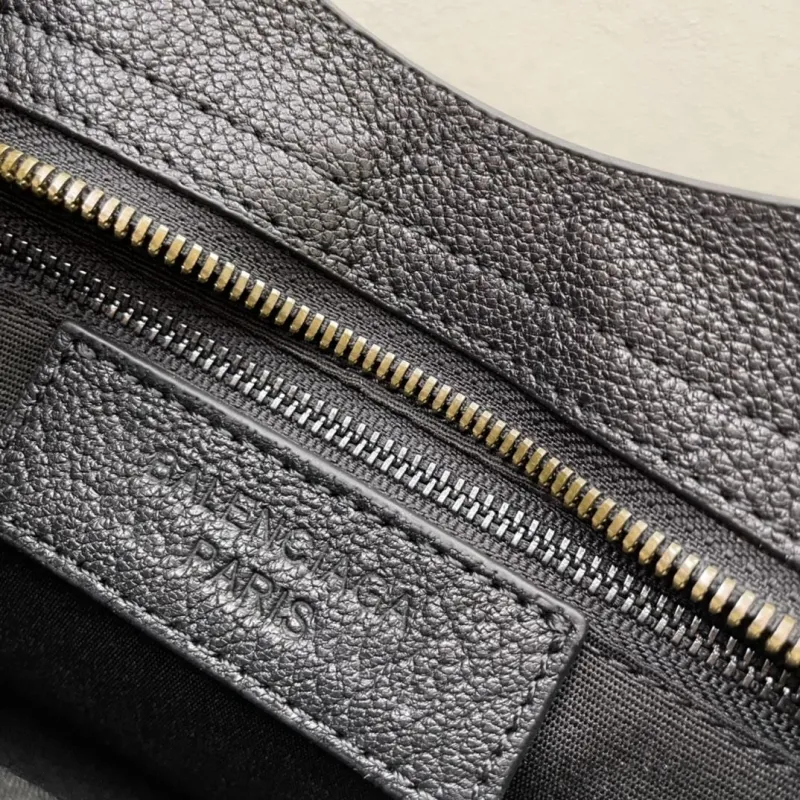 Balenciaga Small Black Top Handle Crossbody Bag - Image 9
