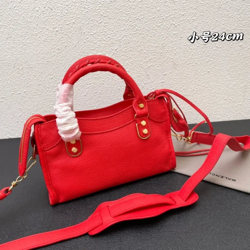 Alternative view of Balenciaga Small Red Top Handle Bag