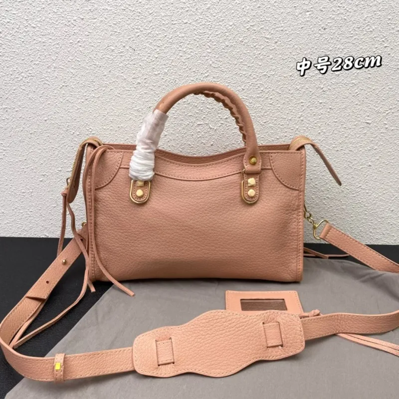 Alternative view of Balenciaga Medium 28cm Nude Pink Top Handle Bag 271