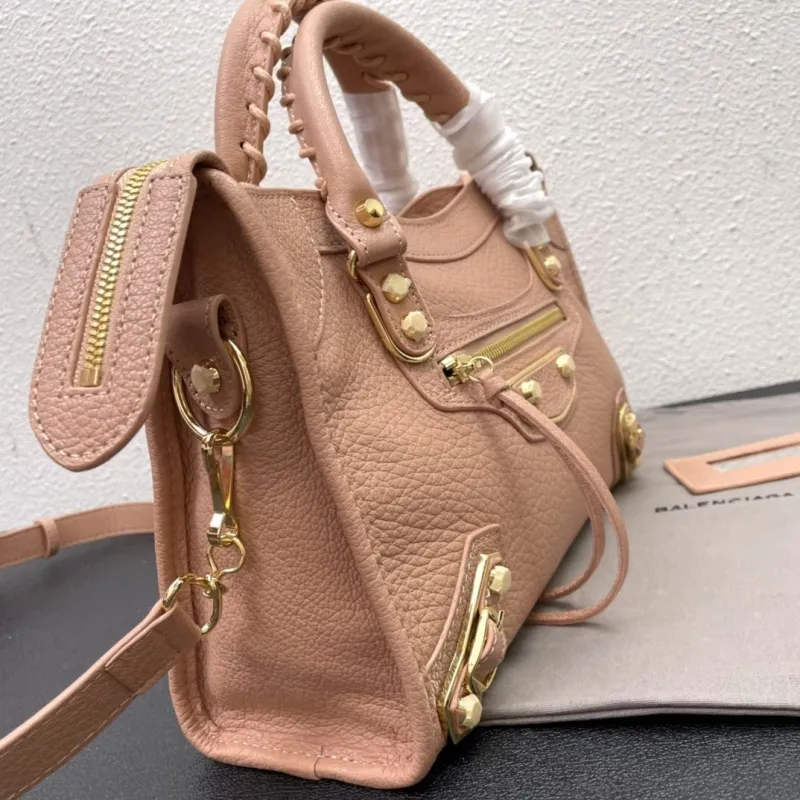 Balenciaga Medium 28cm Nude Pink Top Handle Bag 271 - Image 6