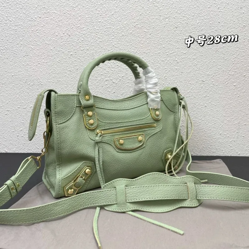 Balenciaga Mint Green Medium 28cm Top Handle Bag - Image 3