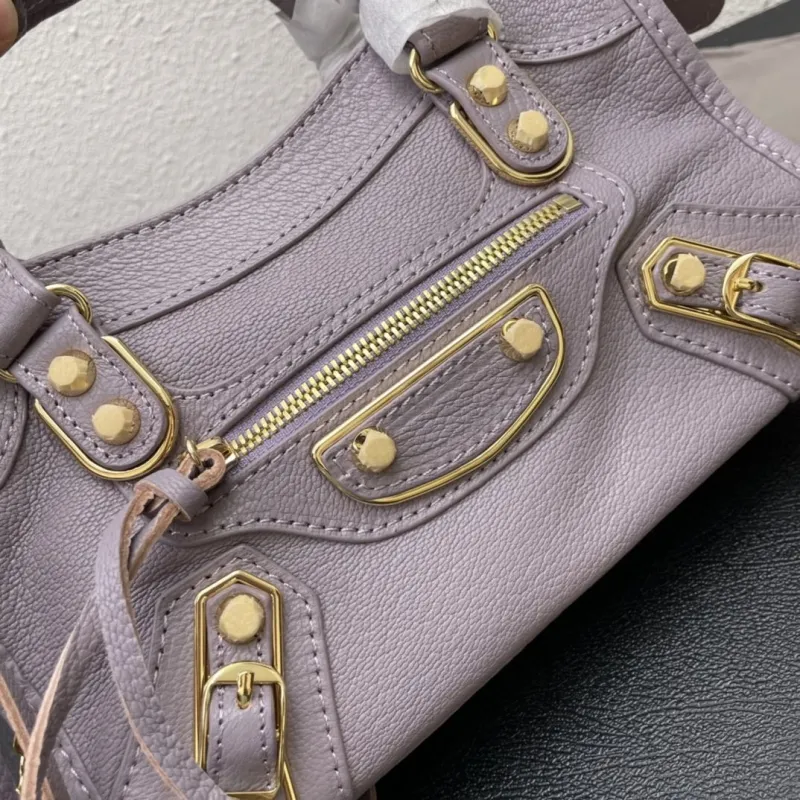 Balenciaga Lavender Medium Top Handle Bag 276 - Image 6