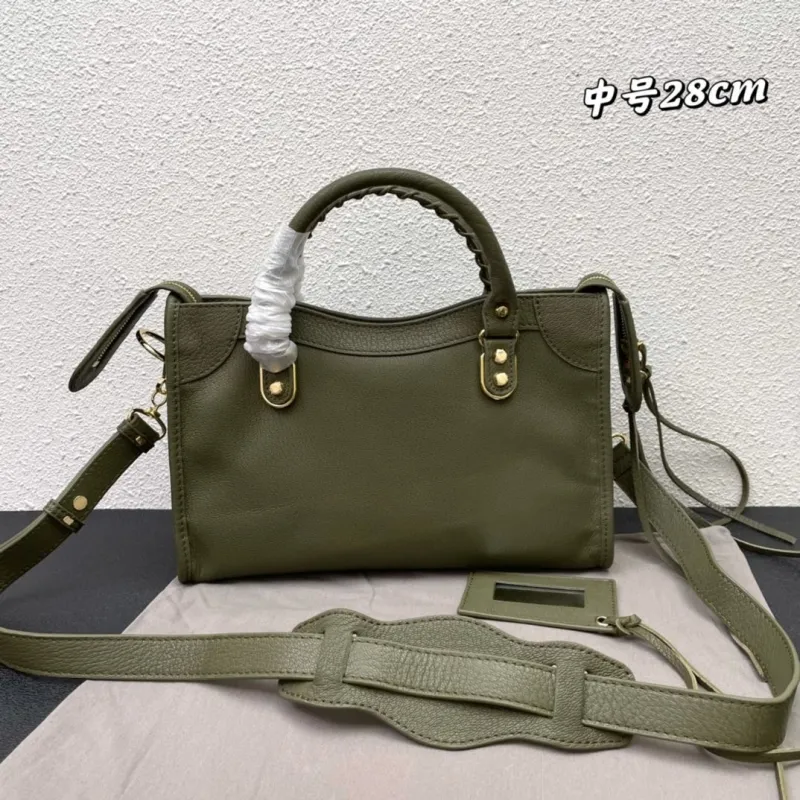 Alternative view of Balenciaga Medium 28cm Olive Green Top Handle Bag