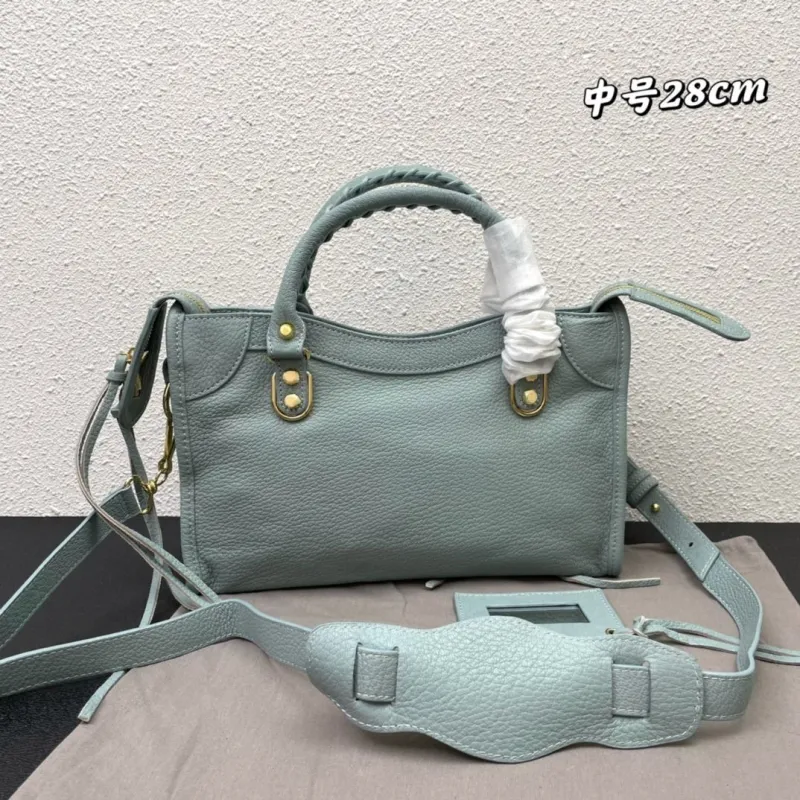 Alternative view of Balenciaga Medium Light Blue Top Handle Bag